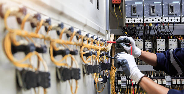 Professional Electrician technician working in Keyport, NJ